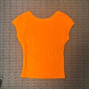 Orange Women's Top